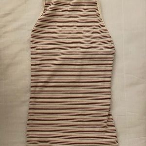 Abercrombie Fitch striped bodysuit
